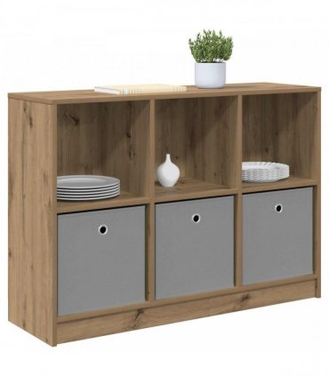 vidaXL Sideboard with Drawer Artisan Oak 102 x 32 x 73.5 cm