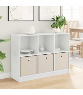 vidaXL Sideboard with Drawer White 102 x 32 x 73.5 cm