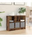 vidaXL Sideboard with Drawer Old Wood 73.5 x 22.5 x 53.5 cm — Size: 73.5 x 22 x 53.5 cm