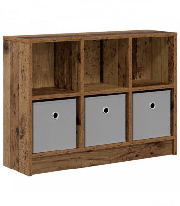 vidaXL Sideboard with Drawer Old Wood 73.5 x 22.5 x 53.5 cm — Size: 73.5 x 22 x 53.5 cm