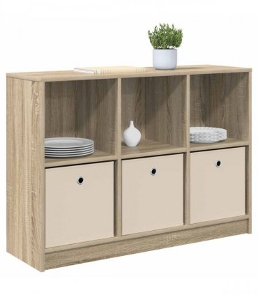 vidaXL Sideboard with Drawer Sonoma Oak 102 x 32 x 73.5 cm