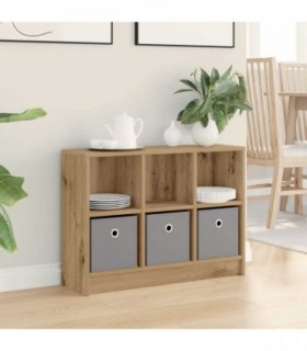 vidaXL Sideboard with Drawer Artisan Oak 73.5 x 22.5 x 53.5 cm — Size: 73.5 x 22 x 53.5 cm