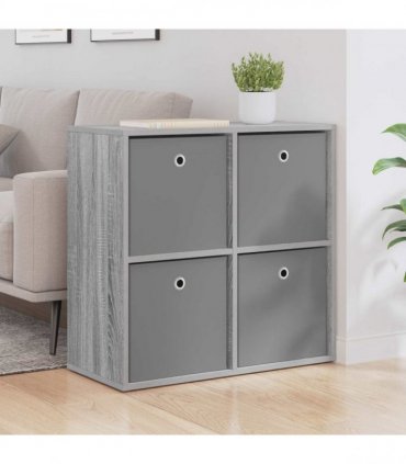 vidaXL Sideboard with Drawer Grey Sonoma 68.5 x 32 x 67 cm