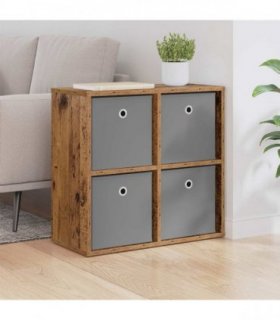 vidaXL Sideboard with Drawer Old Wood 59.5 x 27 x 57 cm