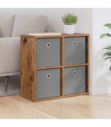vidaXL Sideboard with Drawer Old Wood 59.5 x 27 x 57 cm