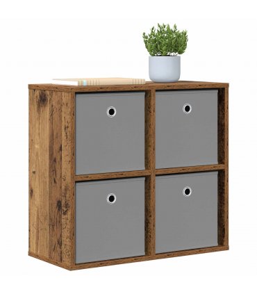 vidaXL Sideboard with Drawer Old Wood 59.5 x 27 x 57 cm