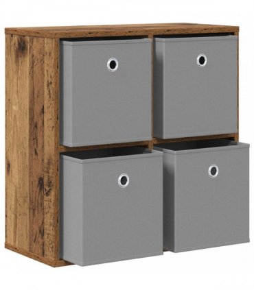 vidaXL Sideboard with Drawer Old Wood 59.5 x 27 x 57 cm