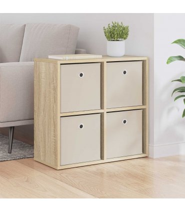 vidaXL Sideboard with Drawer Sonoma Oak 59.5 x 27 x 57 cm