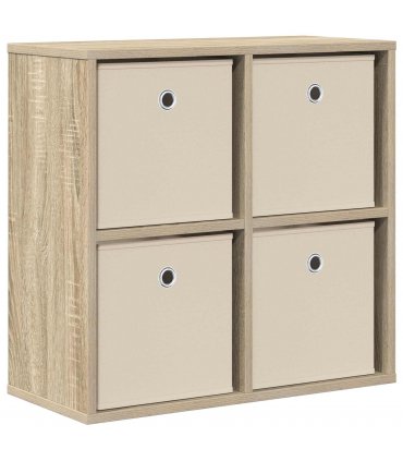 vidaXL Sideboard with Drawer Sonoma Oak 59.5 x 27 x 57 cm