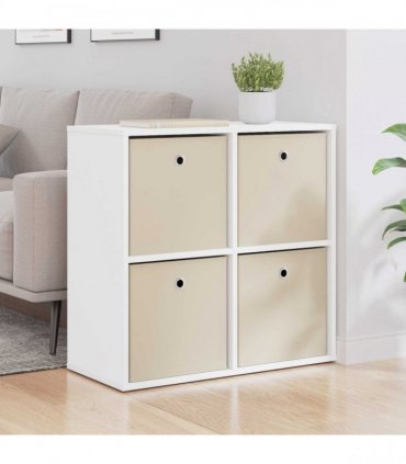 vidaXL Sideboard with Drawer White 68.5 x 32 x 67 cm