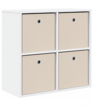 vidaXL Sideboard with Drawer White 68.5 x 32 x 67 cm