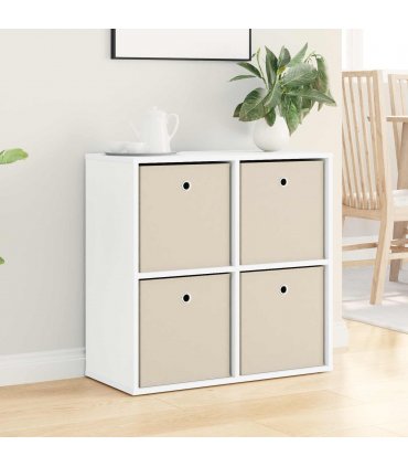 vidaXL Sideboard with Drawer White 68.5 x 32 x 67 cm