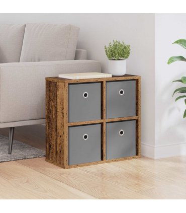 vidaXL Sideboard with Drawer Old Wood 49.5 x 22 x 47 cm