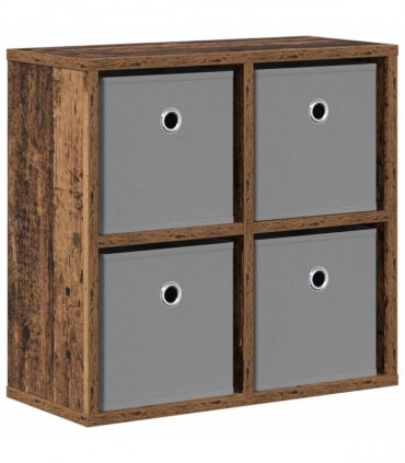 vidaXL Sideboard with Drawer Old Wood 49.5 x 22 x 47 cm
