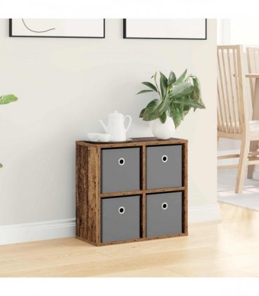 vidaXL Sideboard with Drawer Old Wood 49.5 x 22 x 47 cm