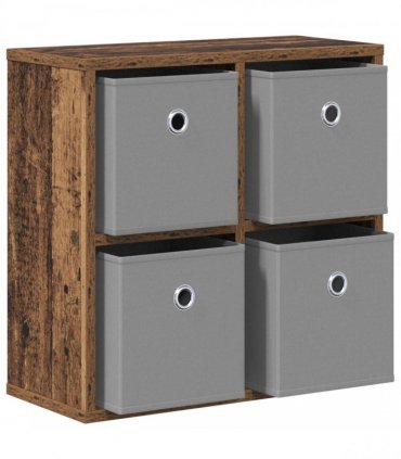 vidaXL Sideboard with Drawer Old Wood 49.5 x 22 x 47 cm