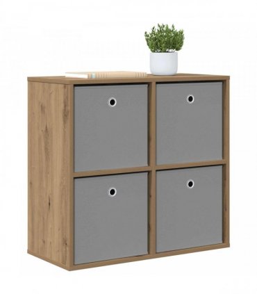 vidaXL Sideboard with Drawer Artisan Oak 68.5 x 32 x 67 cm
