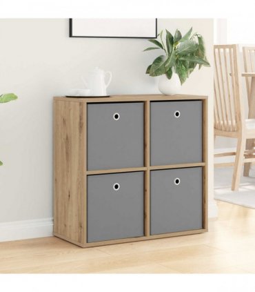 vidaXL Sideboard with Drawer Artisan Oak 68.5 x 32 x 67 cm