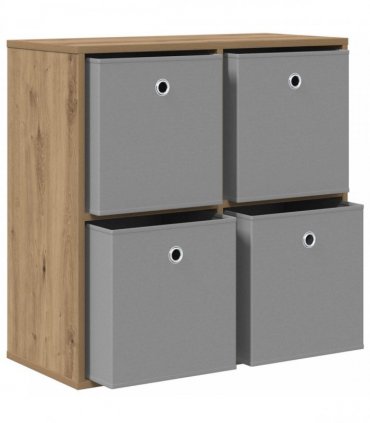 vidaXL Sideboard with Drawer Artisan Oak 68.5 x 32 x 67 cm