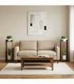 vidaXL Plant Stand 2 pcs Old Wood 30 x 30 x 100 cm Engineered Wood