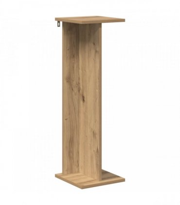 vidaXL Plant Stand Artisan Oak 25 x 25.5 x 80.5 cm Engineered Wood