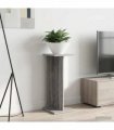 vidaXL Plant Stand Grey Sonoma 25 x 25.5 x 60.5 cm Engineered Wood