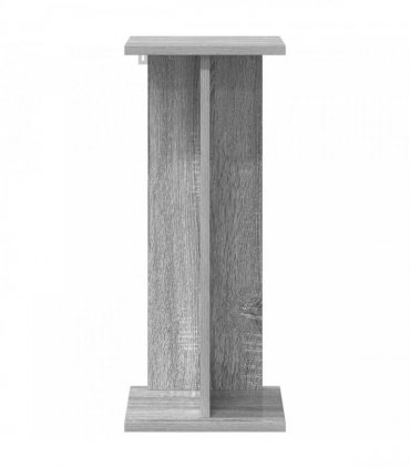 vidaXL Plant Stand Grey Sonoma 25 x 25.5 x 60.5 cm Engineered Wood