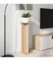 vidaXL Plant Stand Sonoma Oak 25 x 25.5 x 80.5 cm Engineered Wood