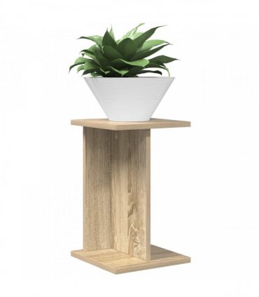 vidaXL Plant Stand Sonoma Oak 25 x 25.5 x 40.5 cm Engineered Wood