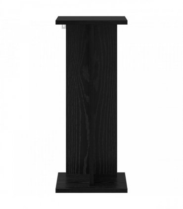 vidaXL Plant Stand Black Oak 25 x 25.5 x 60.5 cm Engineered Wood