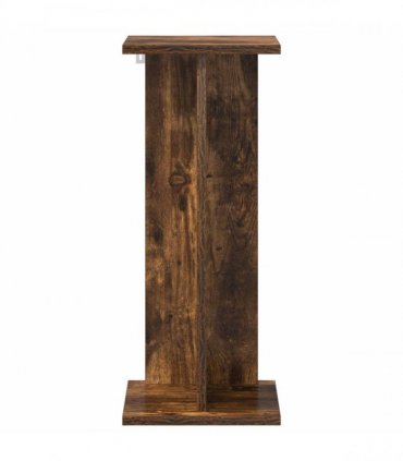 vidaXL Plant Stand Smoked Oak 25 x 25.5 x 60.5 cm Engineered Wood