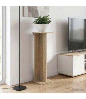 vidaXL Plant Stand 2 pcs Sonoma Oak 25 x 25.5 x 80.5 cm