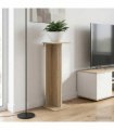 vidaXL Plant Stand 2 pcs Sonoma Oak 25 x 25.5 x 80.5 cm