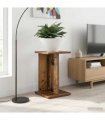 vidaXL Plant Stand Old Wood 25 x 25.5 x 40.5 cm Engineered Wood