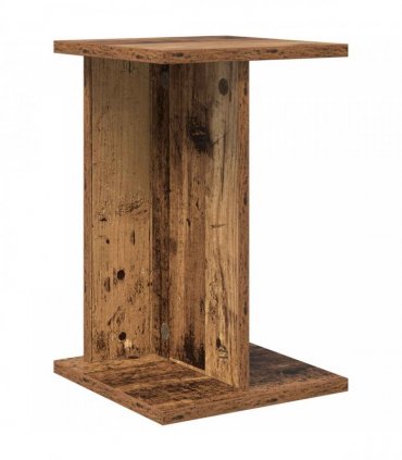 vidaXL Plant Stand Old Wood 25 x 25.5 x 40.5 cm Engineered Wood