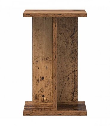 vidaXL Plant Stand Old Wood 25 x 25.5 x 40.5 cm Engineered Wood