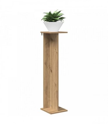 vidaXL Plant Stand 2 pcs Artisan Oak 25 x 25.5 x 100.5 cm