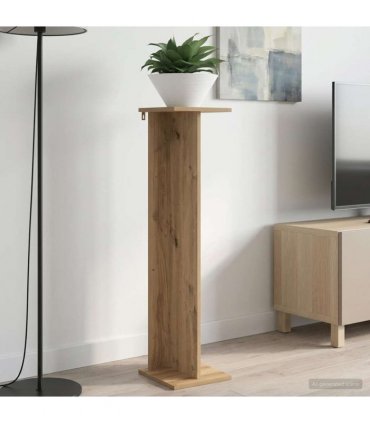 vidaXL Plant Stand 2 pcs Artisan Oak 25 x 25.5 x 100.5 cm