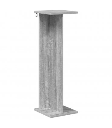 vidaXL Plant Stand Grey Sonoma 25 x 25.5 x 80.5 cm Engineered Wood
