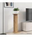 vidaXL Plant Stand 2 pcs Artisan Oak 25 x 25.5 x 80.5 cm