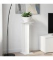 vidaXL Plant Stand White 25 x 25.5 x 80.5 cm Engineered Wood