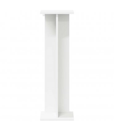 vidaXL Plant Stand White 25 x 25.5 x 80.5 cm Engineered Wood
