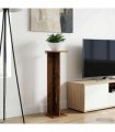 vidaXL Plant Stand 2 pcs Old Wood 25 x 25.5 x 100.5 cm Engineered Wood