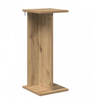 vidaXL Plant Stand Artisan Oak 25 x 25.5 x 60.5 cm Engineered Wood