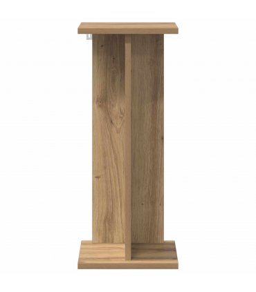vidaXL Plant Stand Artisan Oak 25 x 25.5 x 60.5 cm Engineered Wood