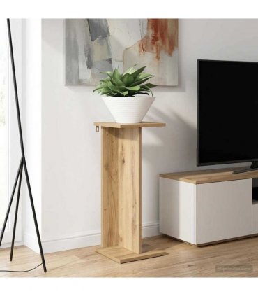 vidaXL Plant Stand 2 pcs Artisan Oak 25 x 25.5 x 60.5 cm