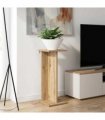 vidaXL Plant Stand 2 pcs Artisan Oak 25 x 25.5 x 60.5 cm