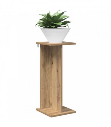 vidaXL Plant Stand 2 pcs Artisan Oak 25 x 25.5 x 60.5 cm