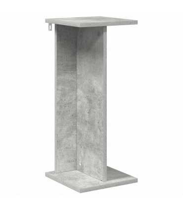 vidaXL Plant Stand 2 pcs Concrete Grey 25 x 25.5 x 60.5 cm