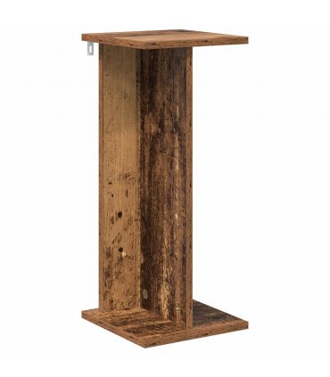 vidaXL Plant Stand Old Wood 25 x 25.5 x 60.5 cm Engineered Wood